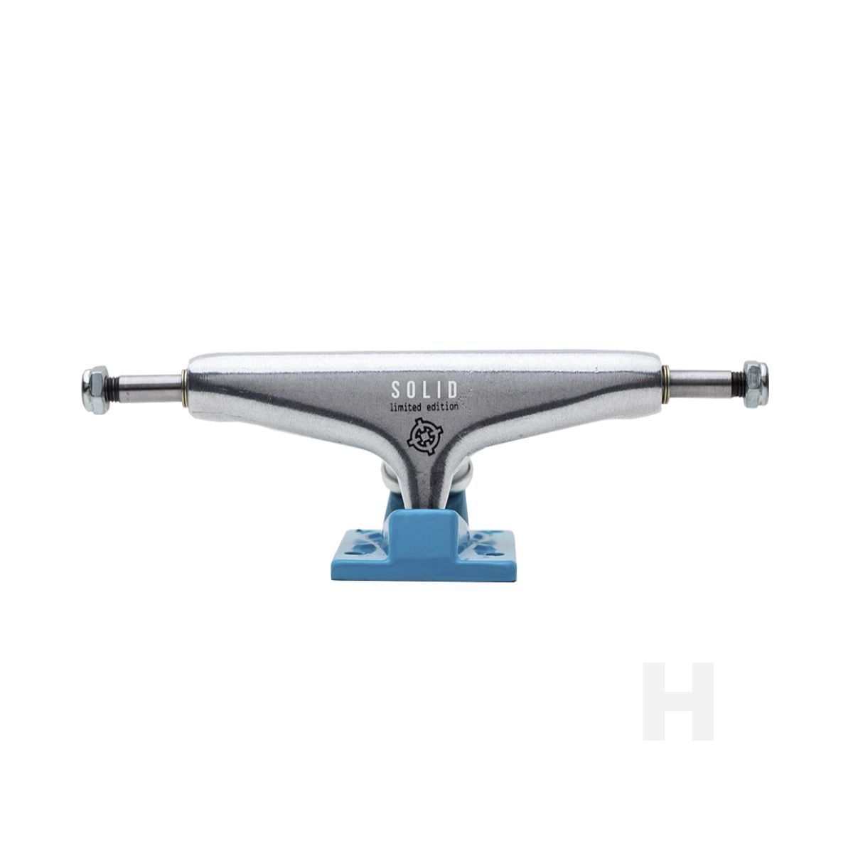 Truck Intruder Solid Blue Silver High 139mm