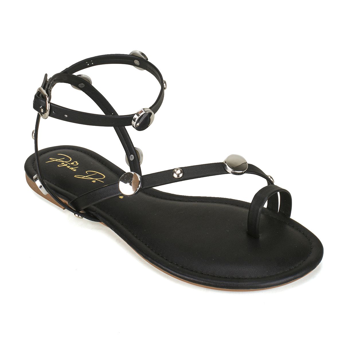 Sandália Rasteira Preto