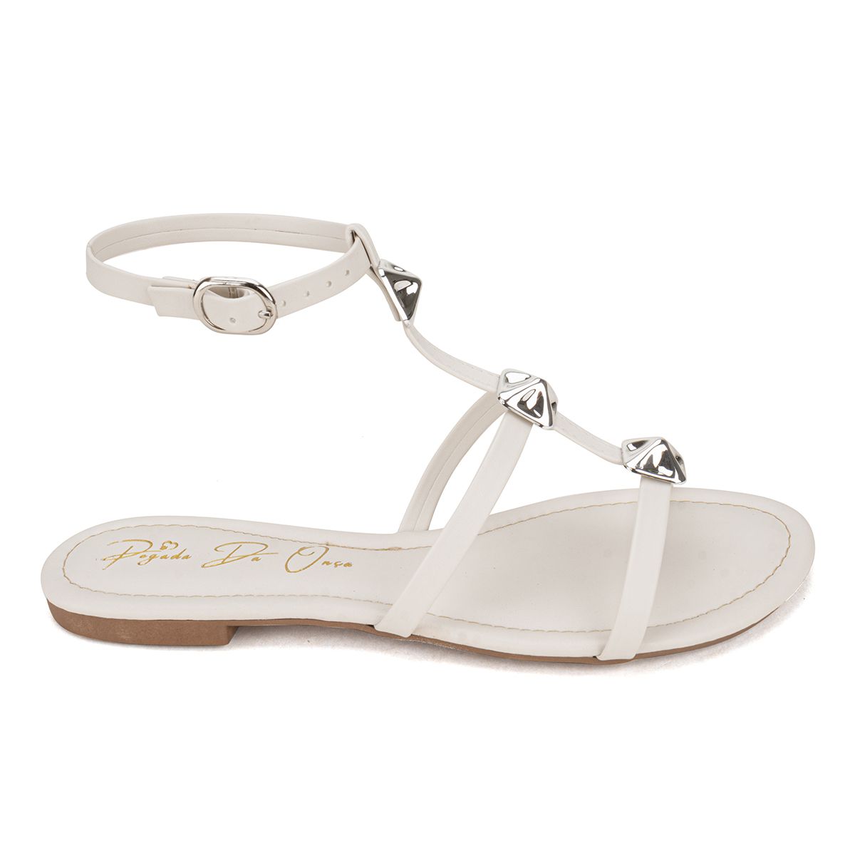 Sandália Rasteira Off-White 