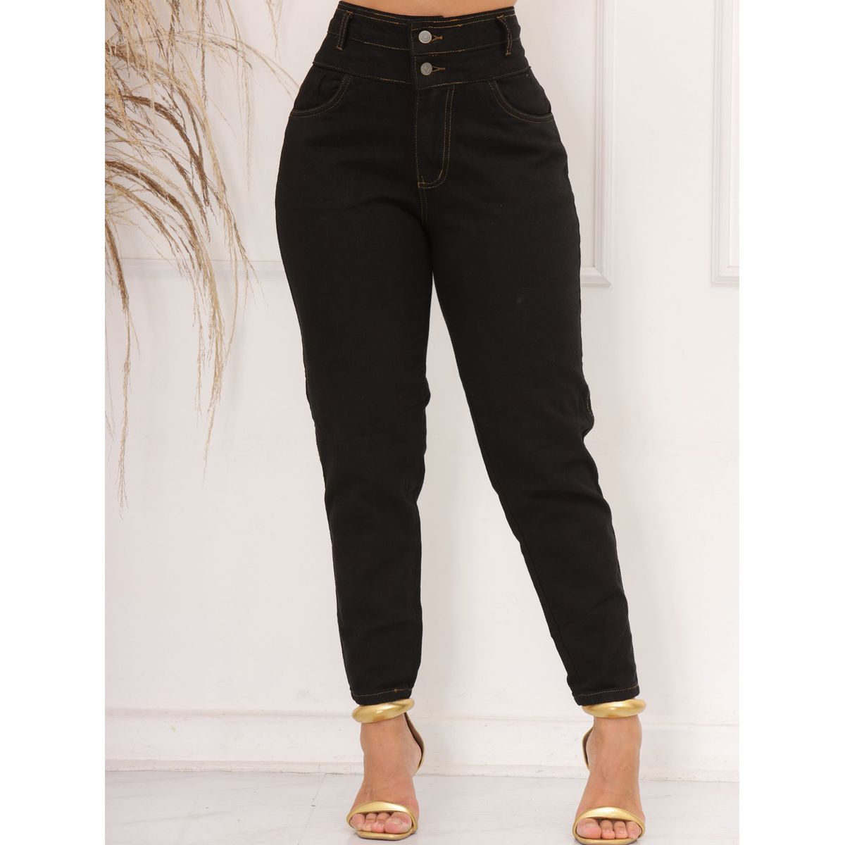 Forever Jeans - Pantalón Sport Elegante, para dama, cintura alta