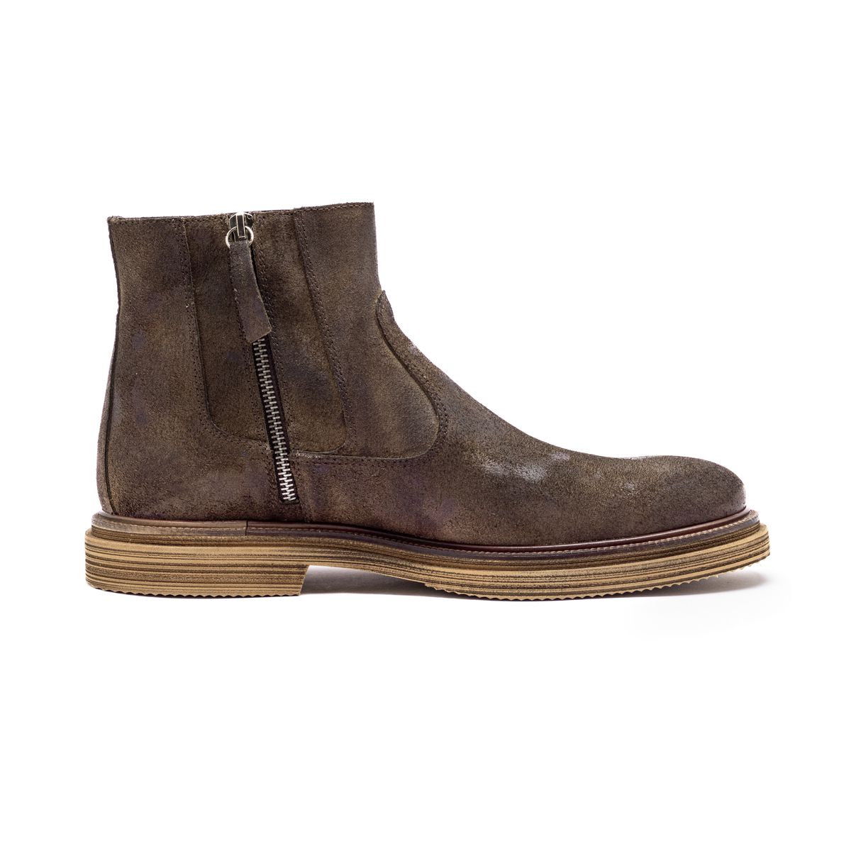 Bota Masculina RINGO Washed Conhaque | FCT COMÉRCIO DE CALÇADOS LTDA