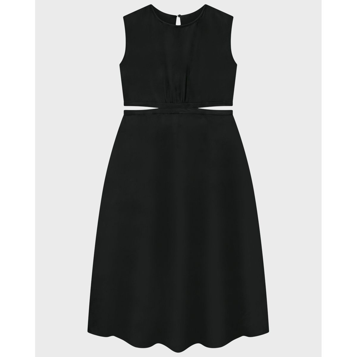 Vestido Midi Cut Out Enfim - Fátima Modas