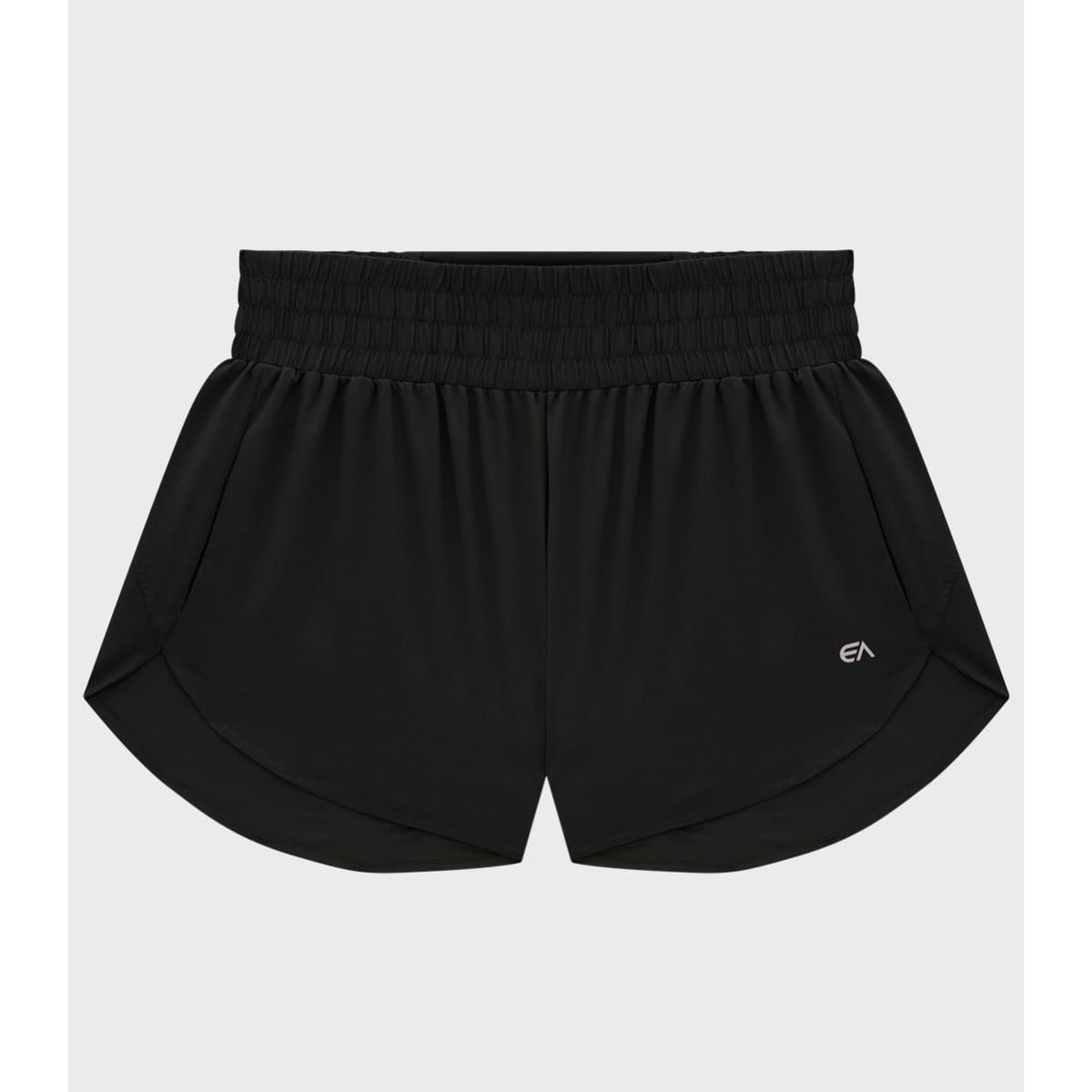 Shorts Runner Bolso Embutido Em Tafetá Com Elastan... - Fátima Modas