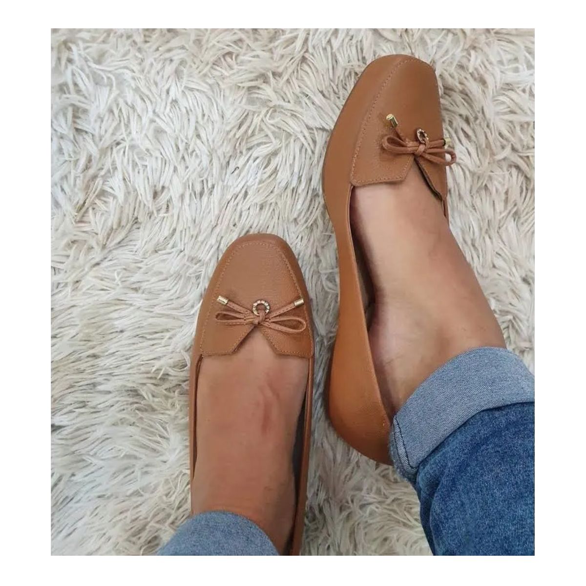 Mocassim Modare Ultraconforto Camel - Fátima Modas