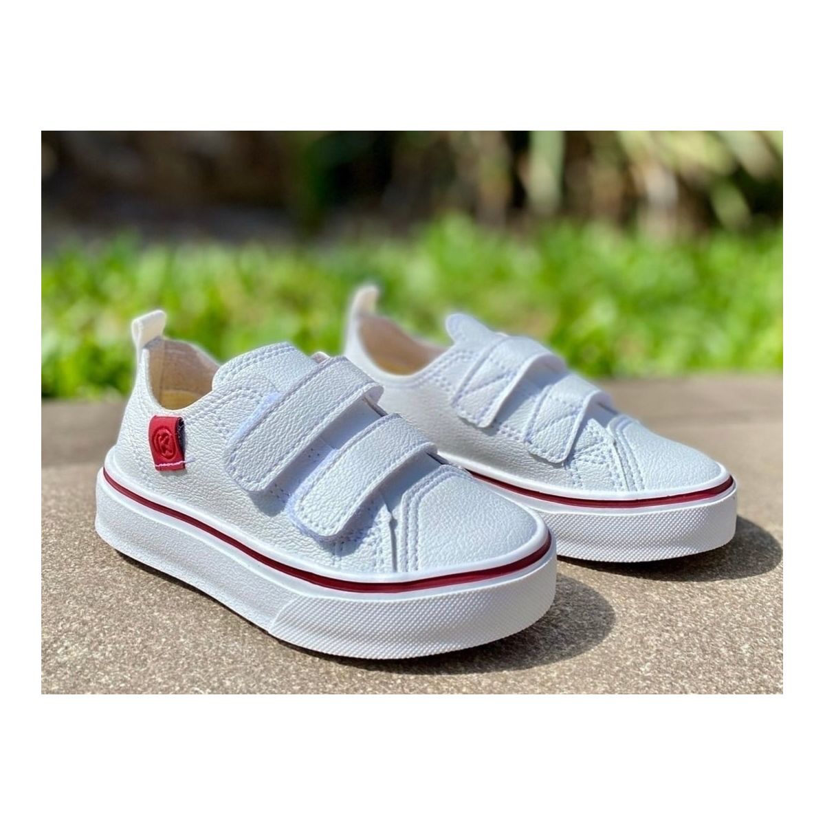 Tênis Casual para Bebê Klin Freestyle Baby Branco - Fátima Modas