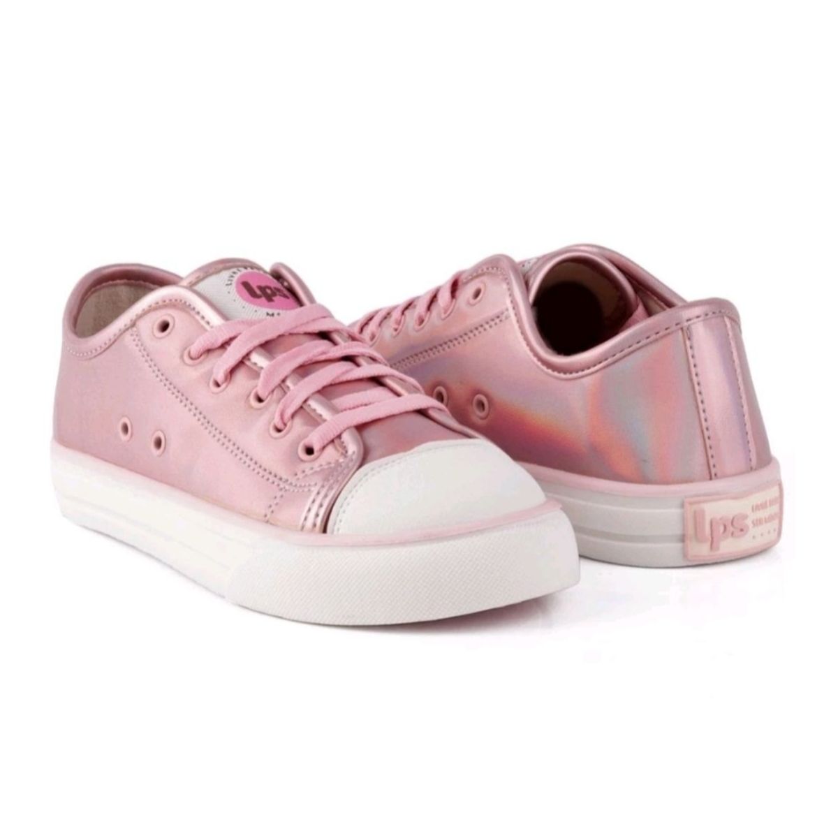 Tenis Infantil Feminino WorldColors Star Love - Ro... - Fátima Modas