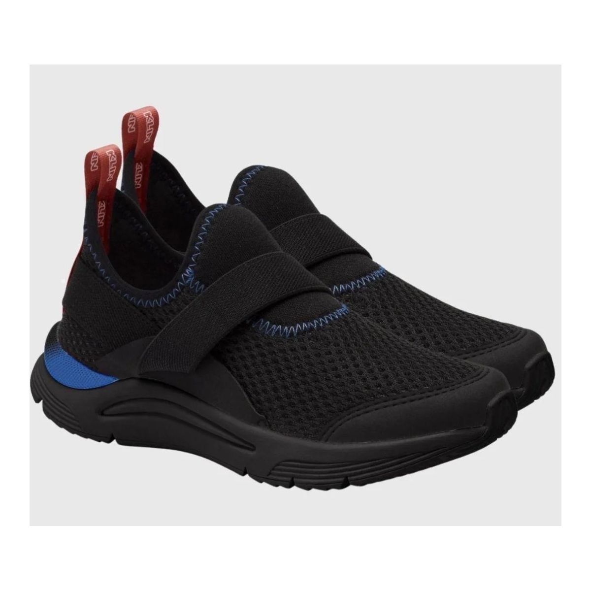 Tênis Infantil Klin New Sport Preto e Kids Calce F... - Fátima Modas