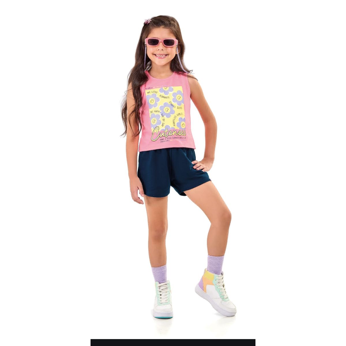 Conjunto Infantil Kamylus Menina - Fátima Modas