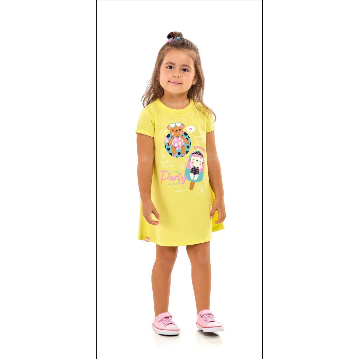 Vestido Infantil Kamylus Party - Fátima Modas