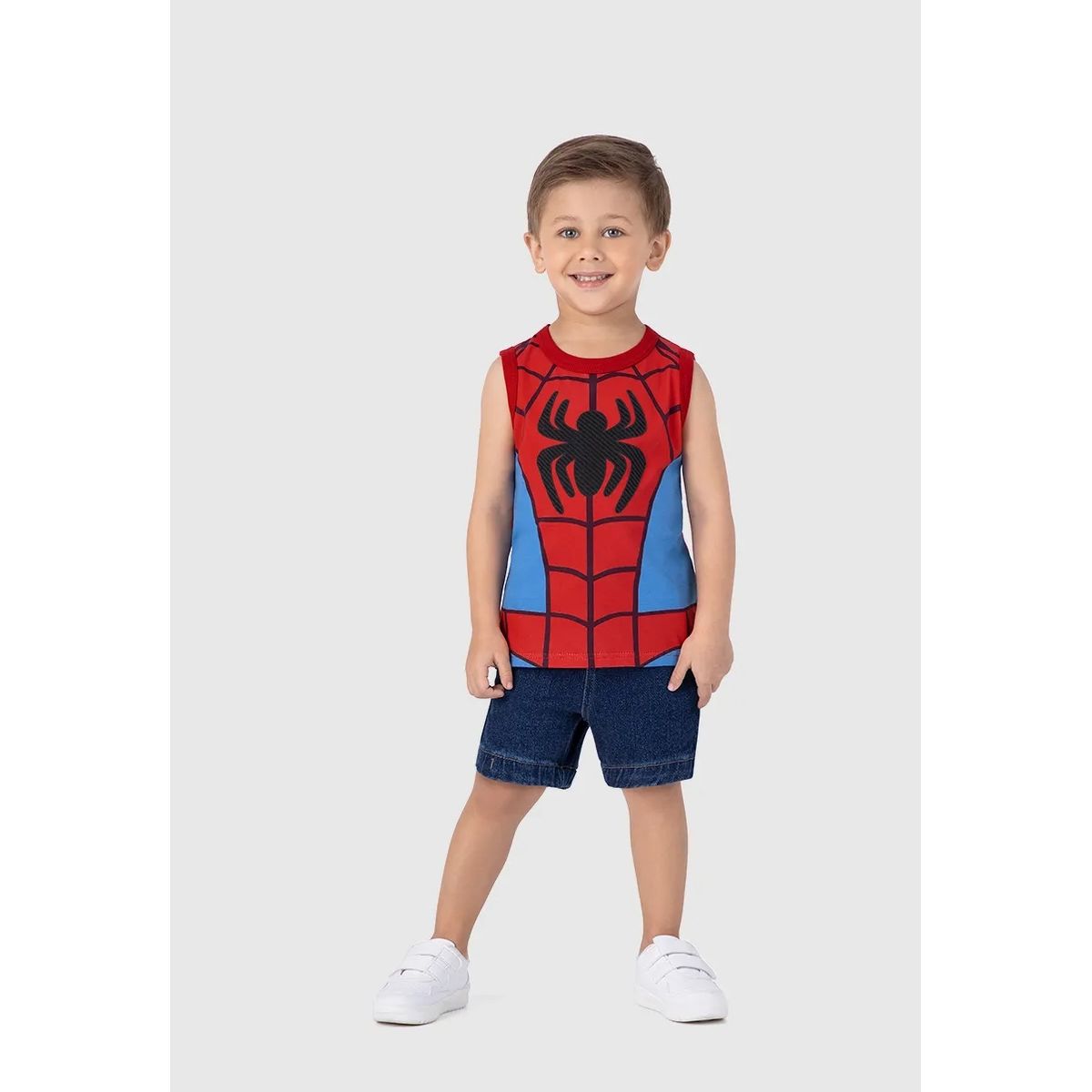 Regata Infantil Menino Homem-Aranha Go Spidey! Mal... - Fátima Modas