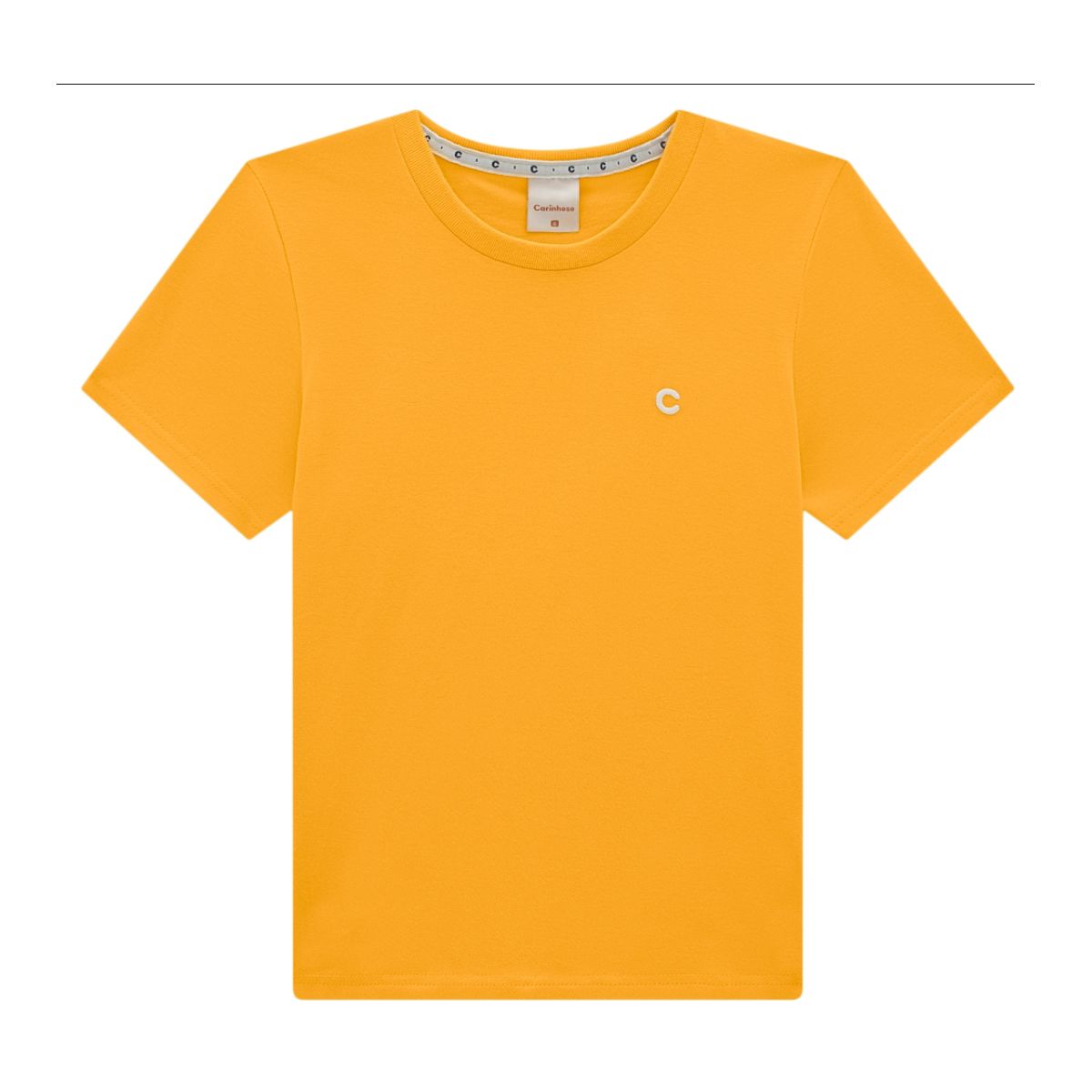 Camiseta Menino Manga Curta Em Algodão - Carinhoso... - Fátima Modas