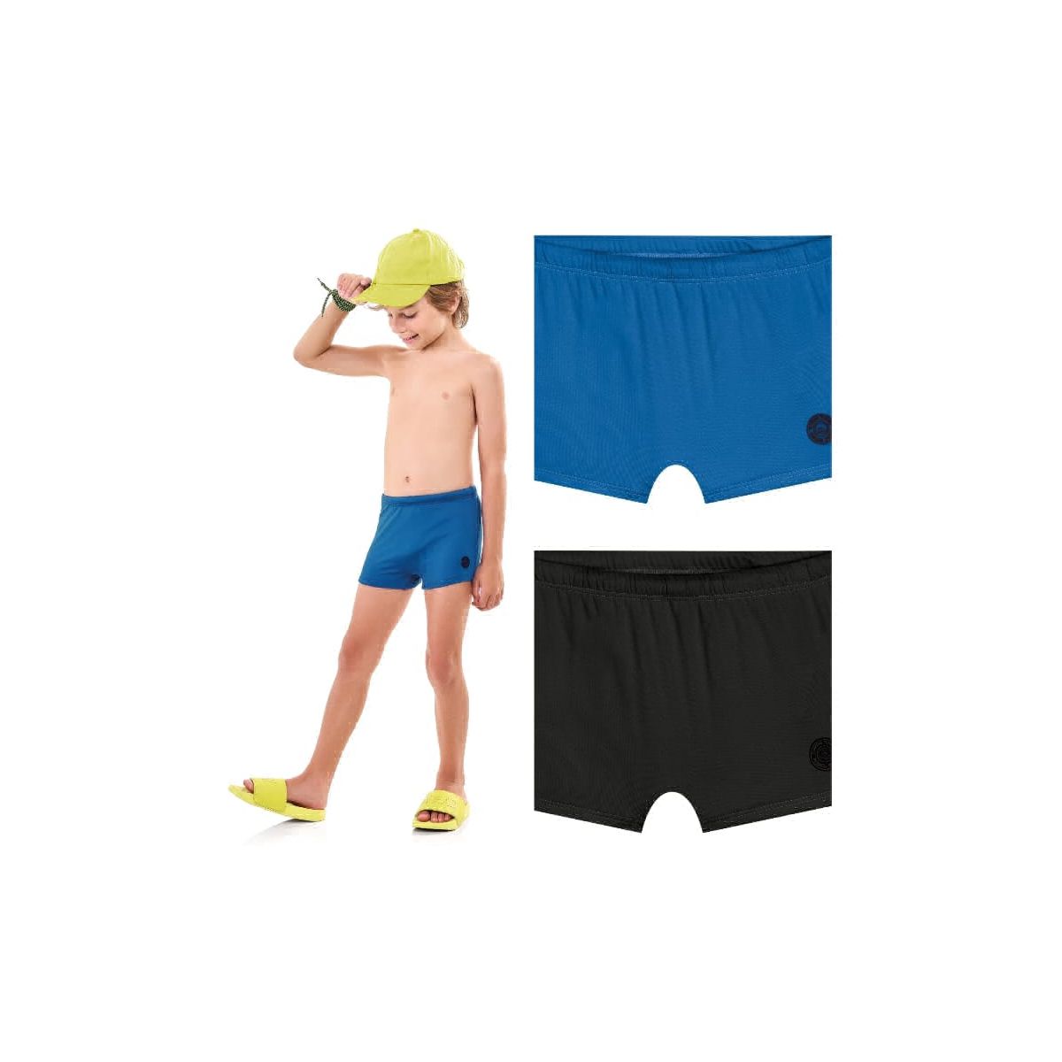 SUNGA BOXER PROTECT DRY Preta - Fátima Modas