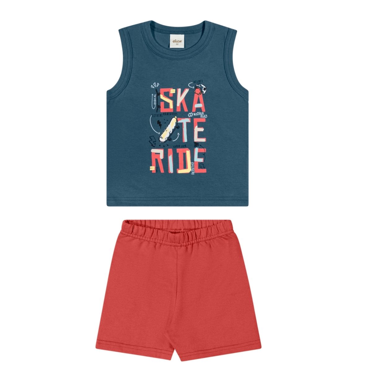 Conjunto Regata Play Azul Elian - Fátima Modas