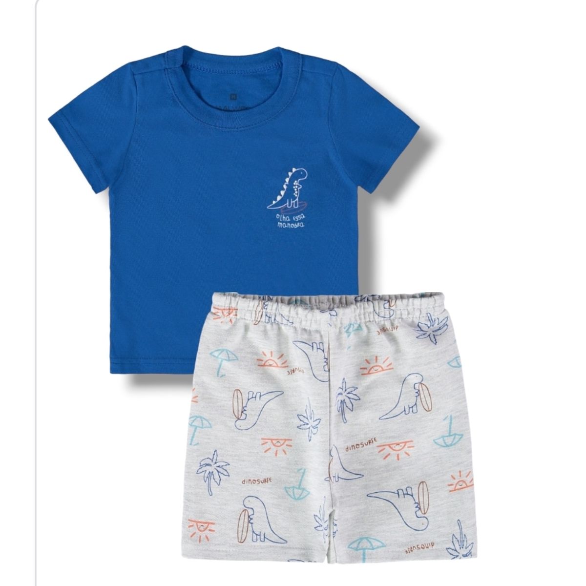 Conjunto Infantil em Moletinho Malwee Kids - Fátima Modas