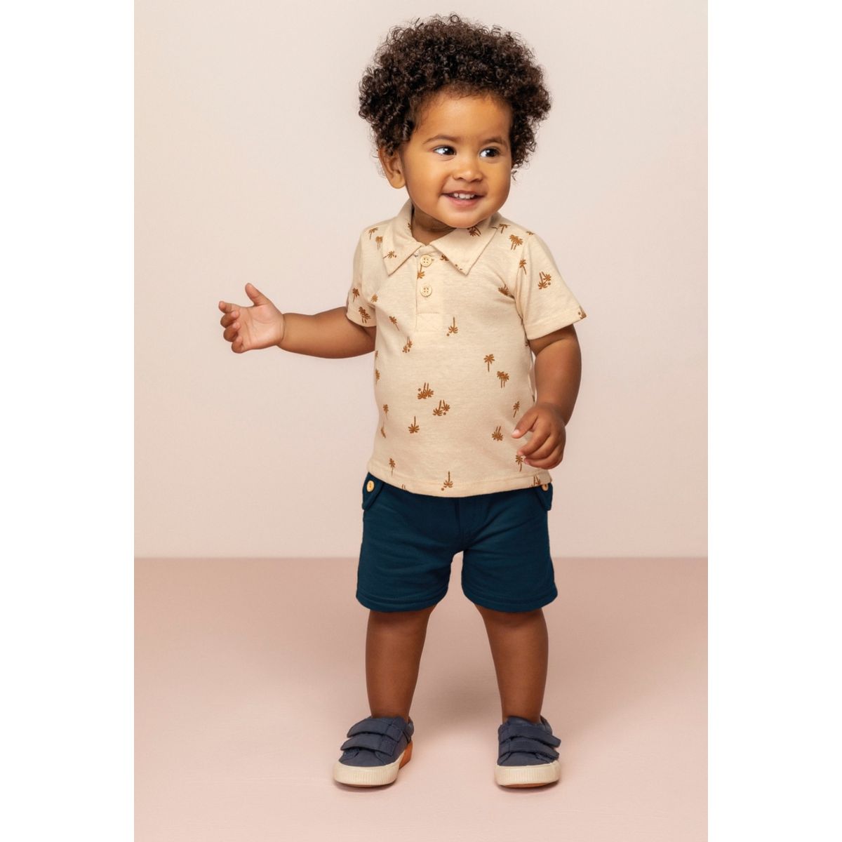 Conjunto masculino polo Colorittá - Fátima Modas