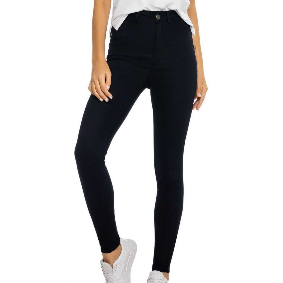 Calça Feminina Super Skinny Enfim -Preto - Fátima Modas