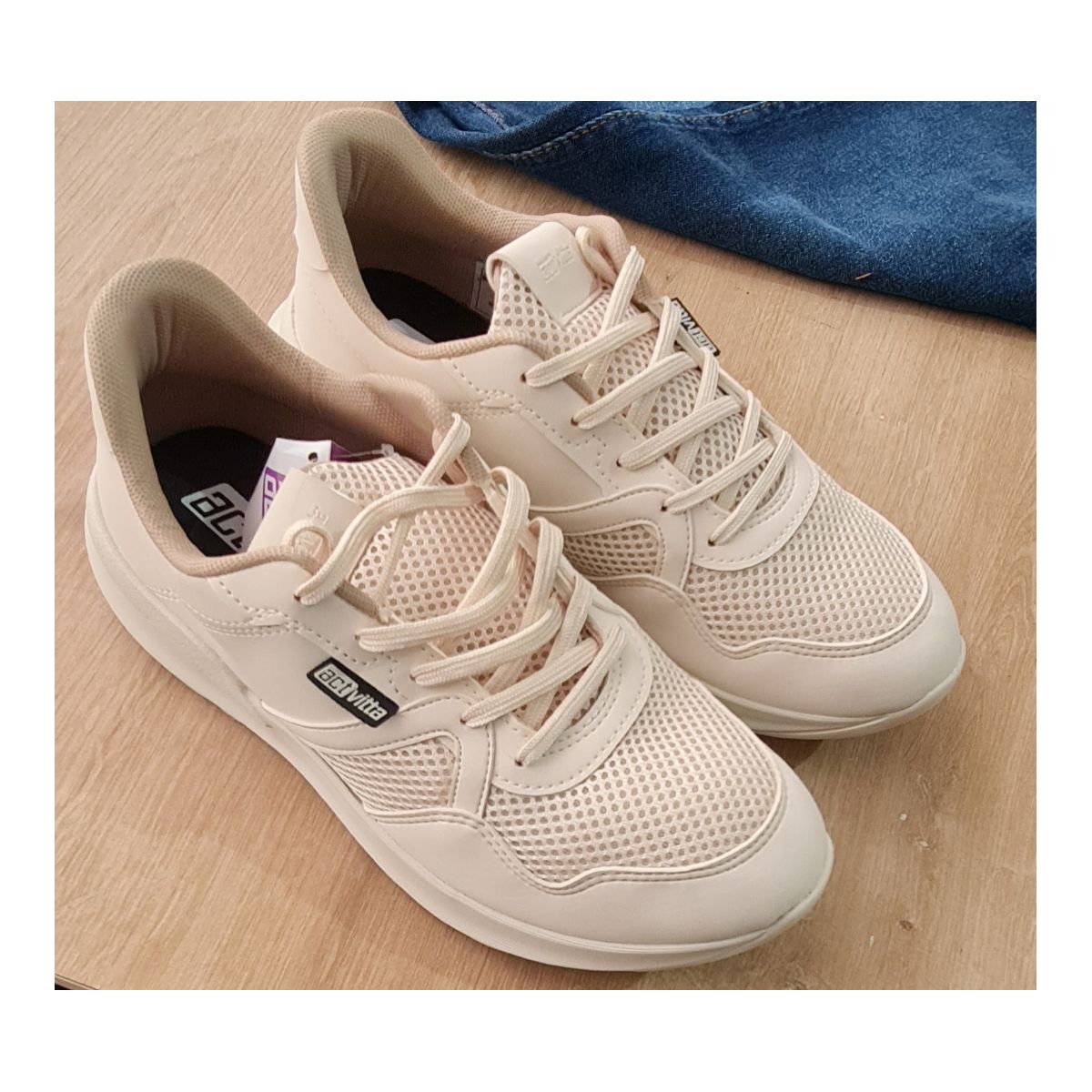 Tenis Actvitta Bege - Fátima Modas