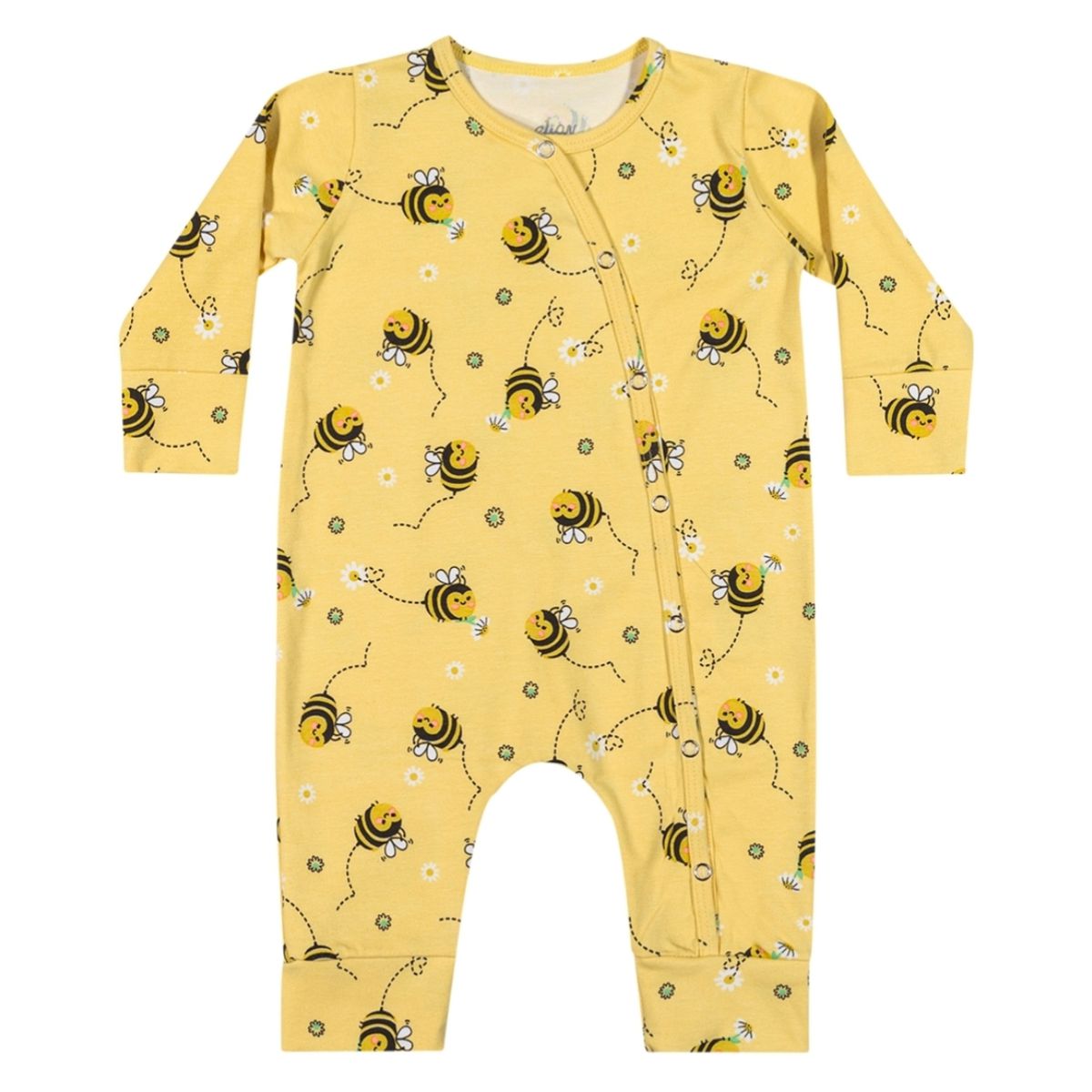 Macacão Menina Estampas abelhas Elian - Fátima Modas