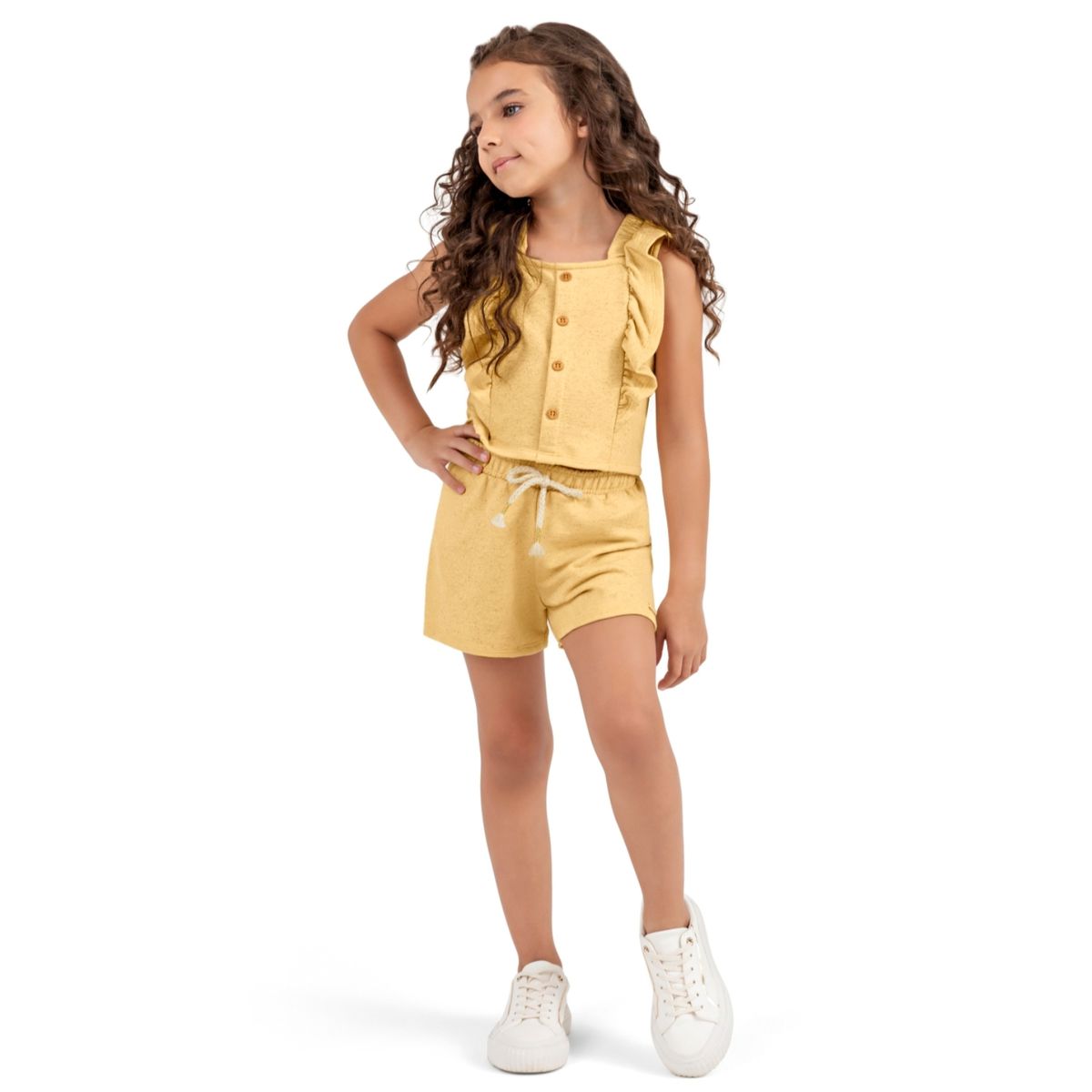 Conjunto Feminino Infantil Coloritta - Fátima Modas