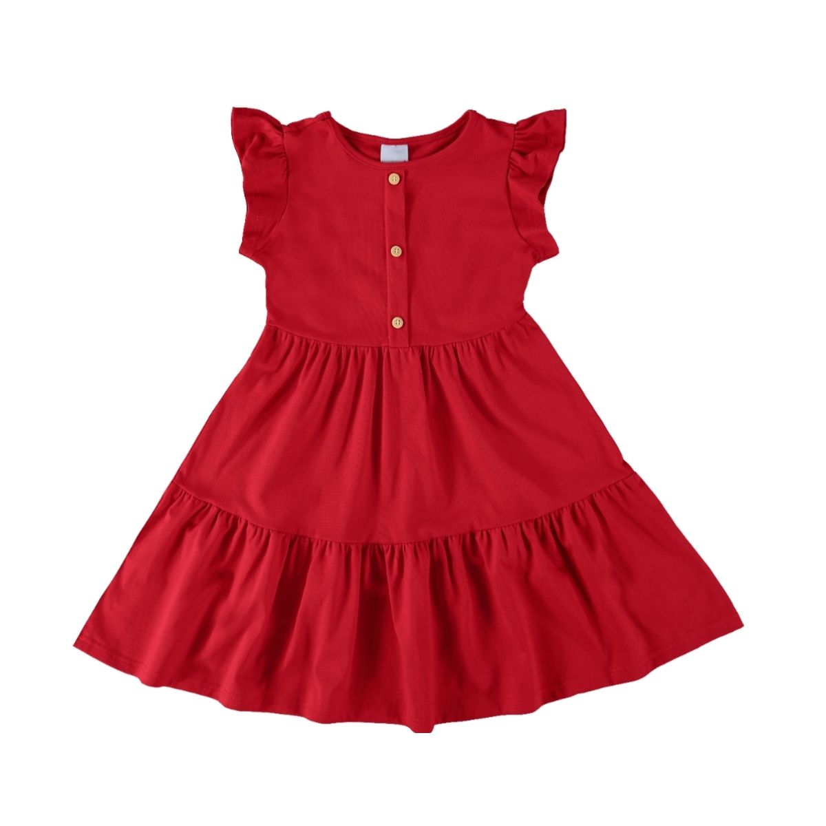 VESTIDO INFANTIL MANGA EVASÊ EM ALGODÃO MALWEE KID... - Fátima Modas