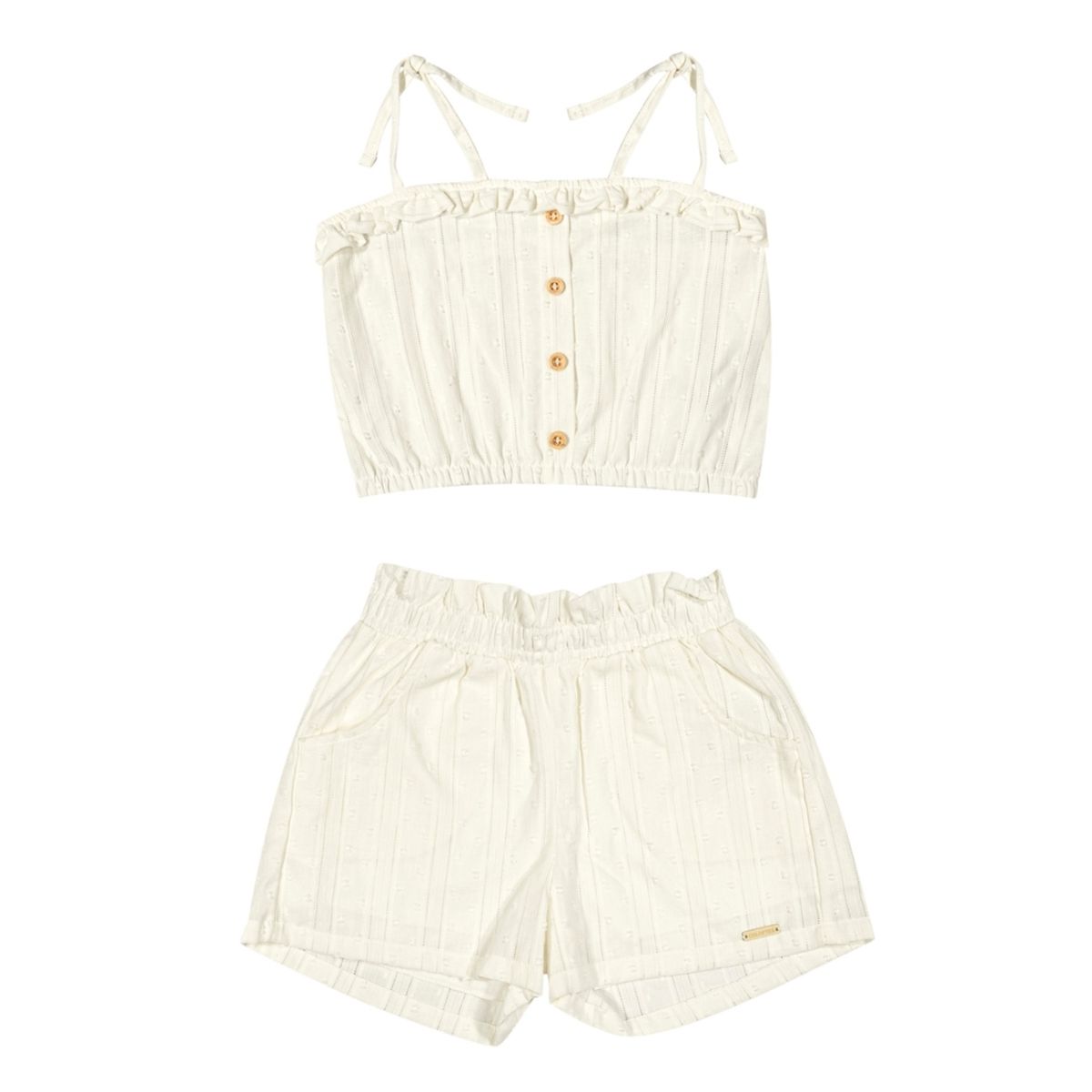 Conjunto Infantil Menina Textura Suave Colorittá B... - Fátima Modas
