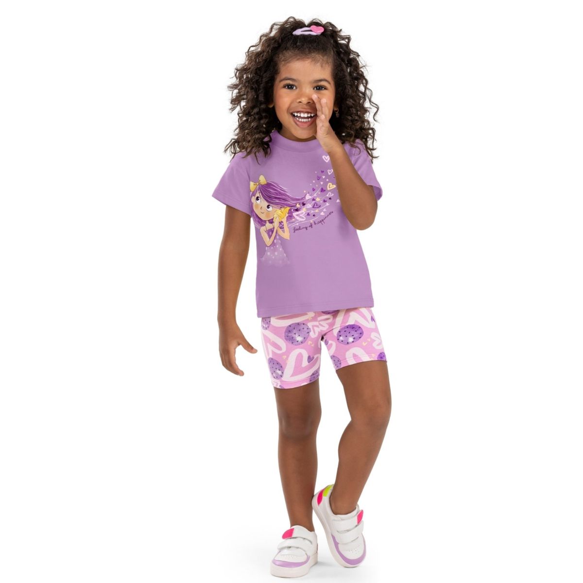 Conjunto Menininha Lilás Elian - Fátima Modas