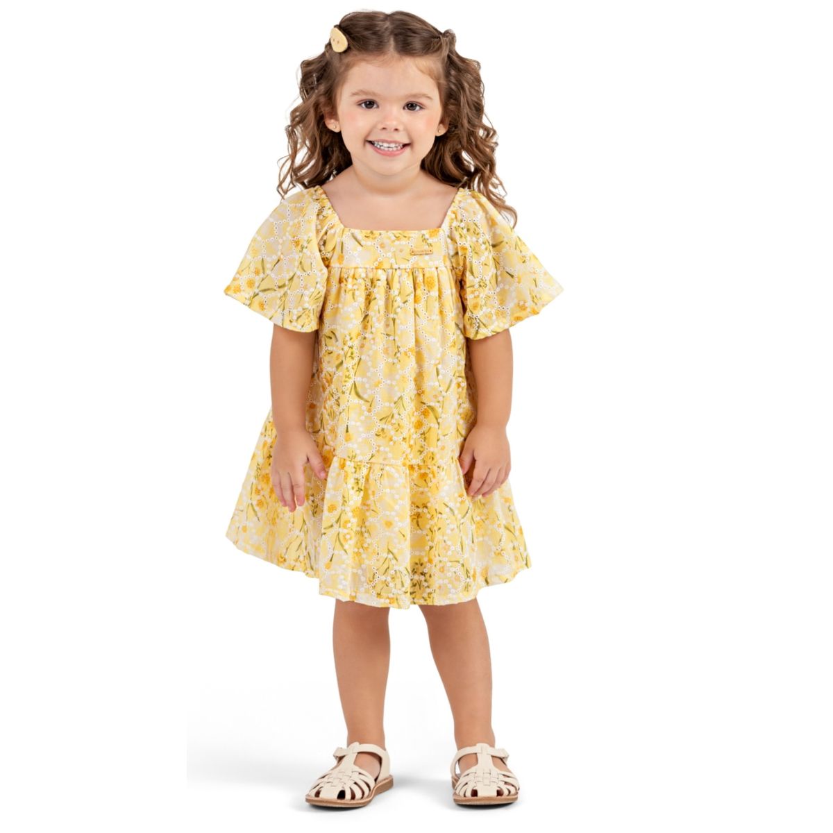 Colorittá - Vestido Infantil Menina Floral Colorit... - Fátima Modas