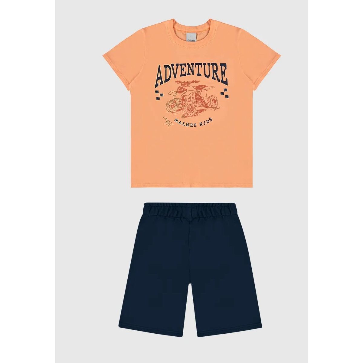 Conjunto Infantil Menino Adventure Em Algodão Malw... - Fátima Modas