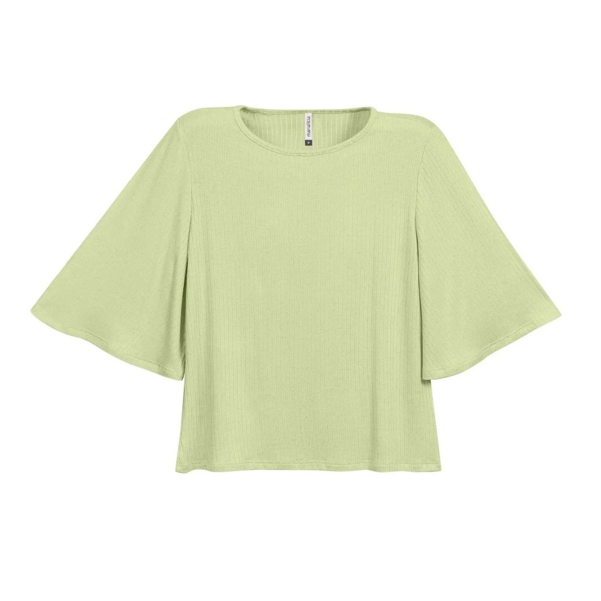 Blusa Feminina Manga Ampla Comfy Marialícia Verde - Fátima Modas