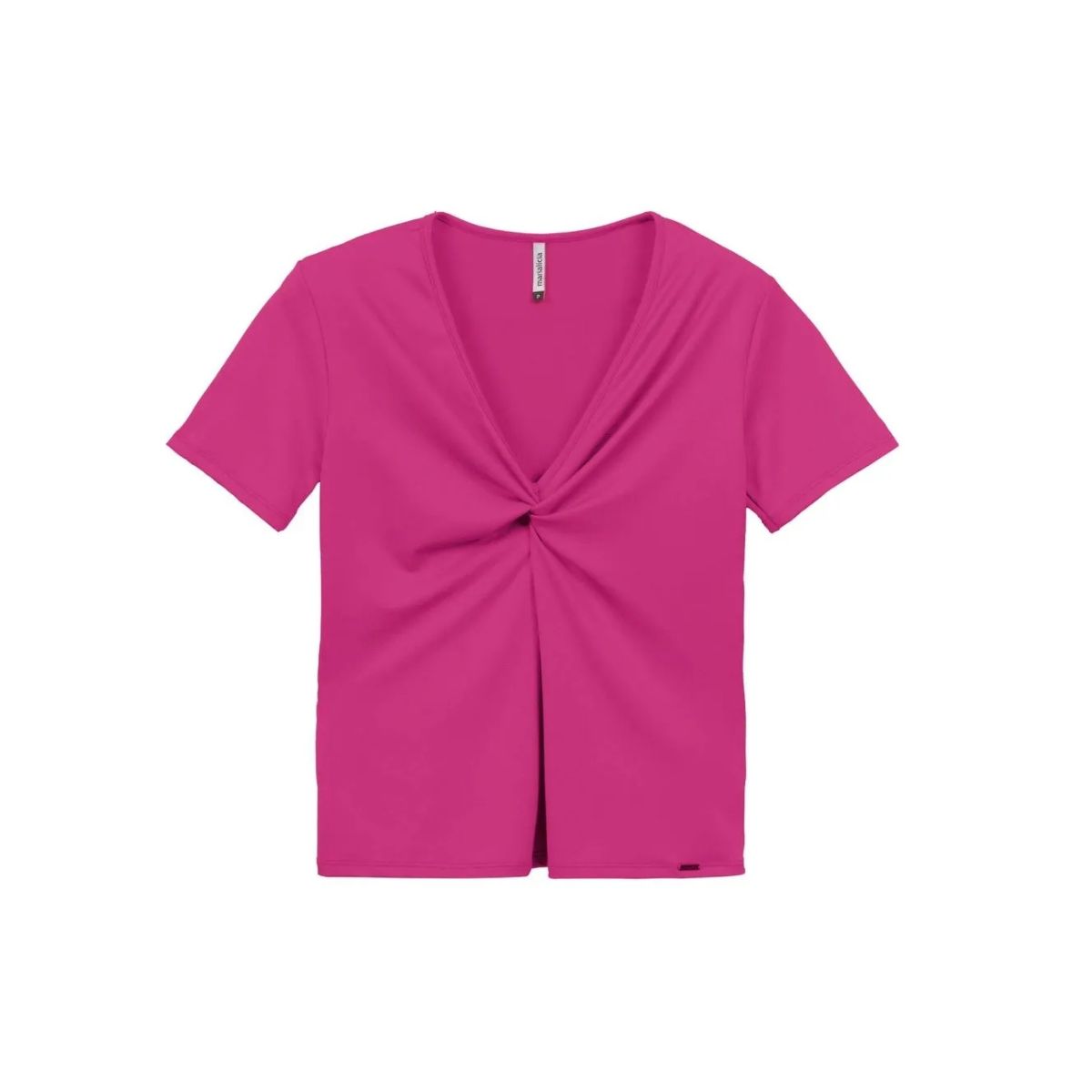 Blusa Feminina Creponada com Transpassado Marialíc... - Fátima Modas
