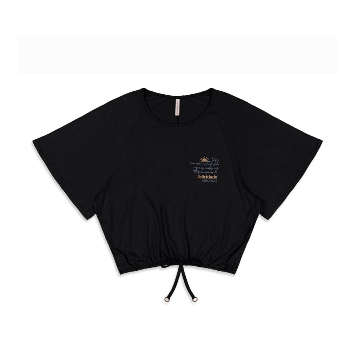 Blusa Feminina em Viscose com Mangas Amplas - Cere... - Fátima Modas