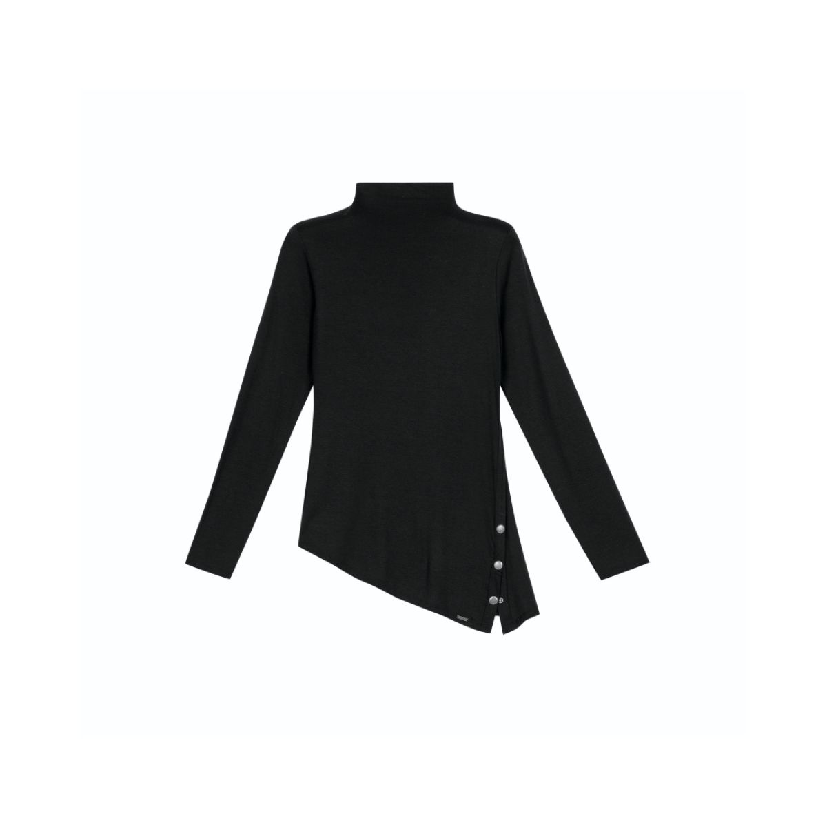 Blusa em Malha de Viscose Preta - Fátima Modas
