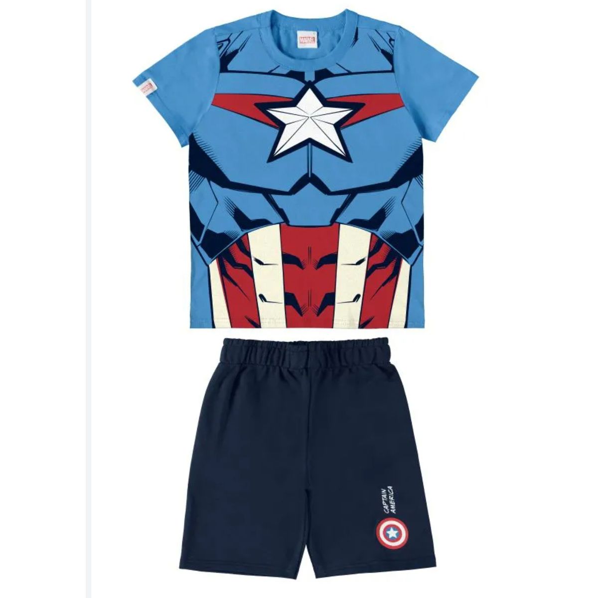 Conjunto Malwee Kids Infantil Menino Verão Estampa... - Fátima Modas