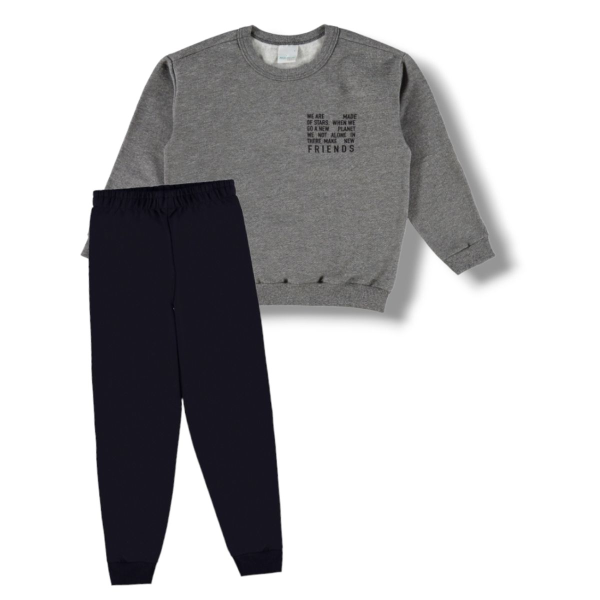 Conjunto Infantil Masculino Malwee Em Moletom - Fátima Modas