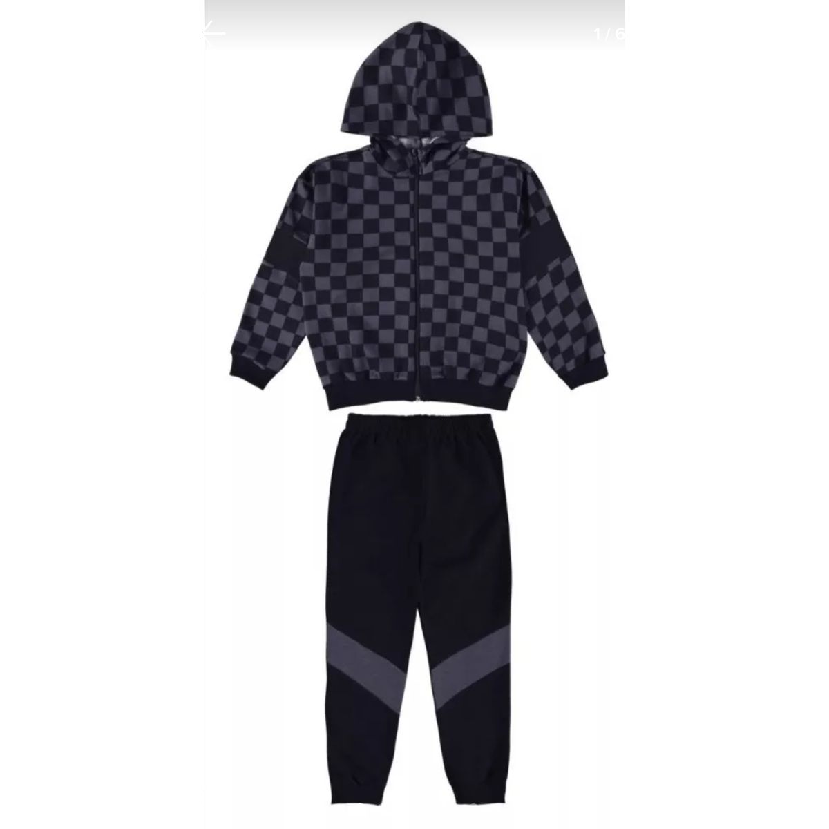 Conjunto De Frio Inverno Infantil Moletom Capuz Ma... - Fátima Modas