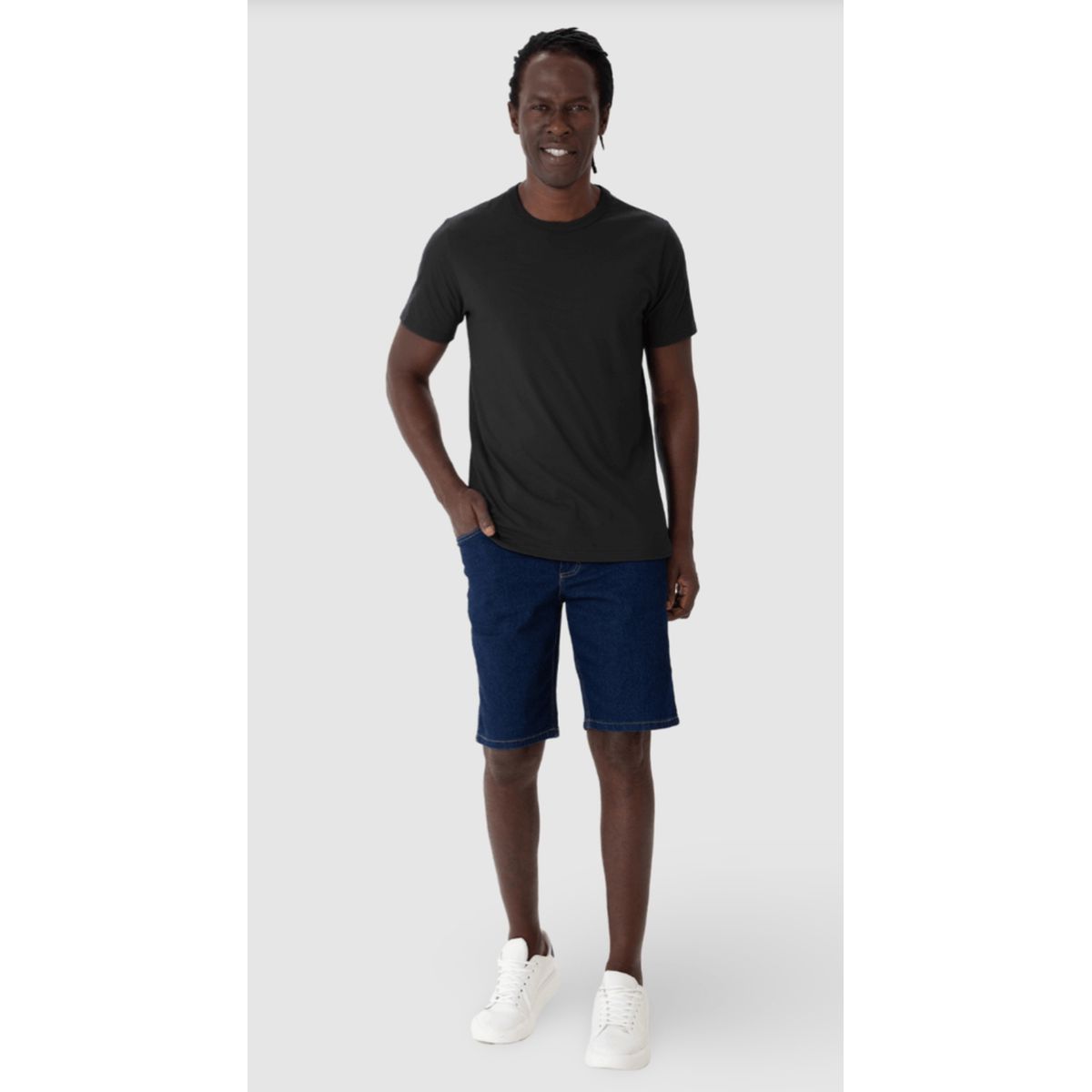 Camiseta Original Masculina Decote Redondo Em Algo... - Fátima Modas