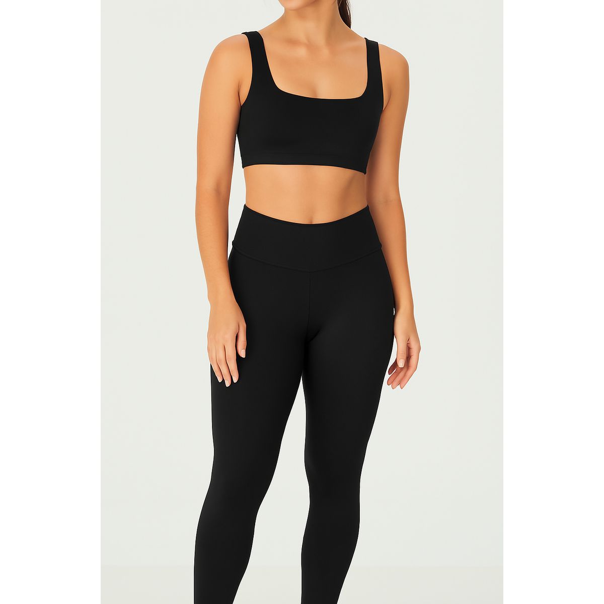 Calça Legging Feminina Em Malha Com Proteção UV50+... - Fátima Modas