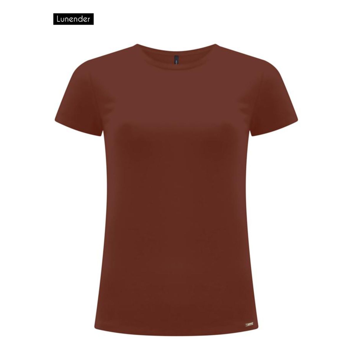BLUSA MALHA COTTON THIRTY Marrom REATIVO - Fátima Modas