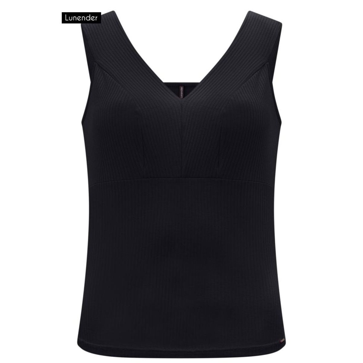 BLUSA MALHA CANELADO SEVILHA PRETA - Fátima Modas