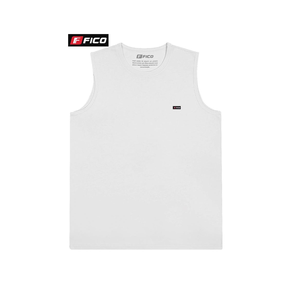 CAMISETA REGATA ALGODÃO - Fátima Modas