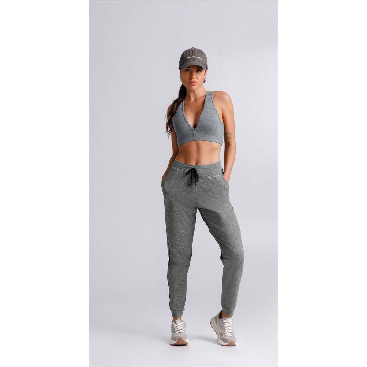 Calça Jogging Academia Fitness Graphene Mescla - Fátima Modas