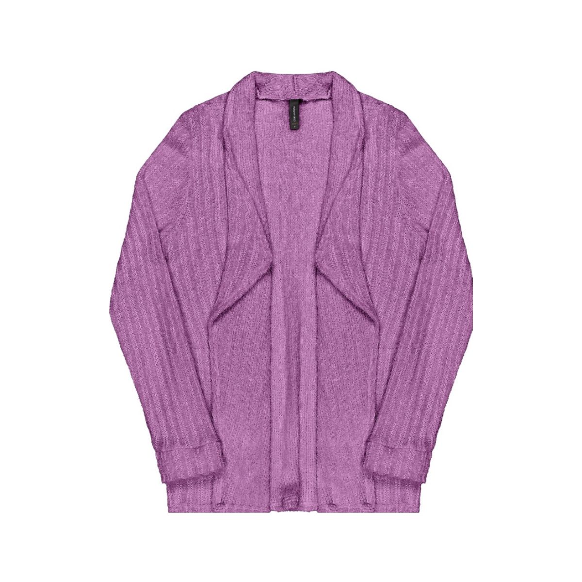 Cardigan Tricot Cereja Rosa - Fátima Modas