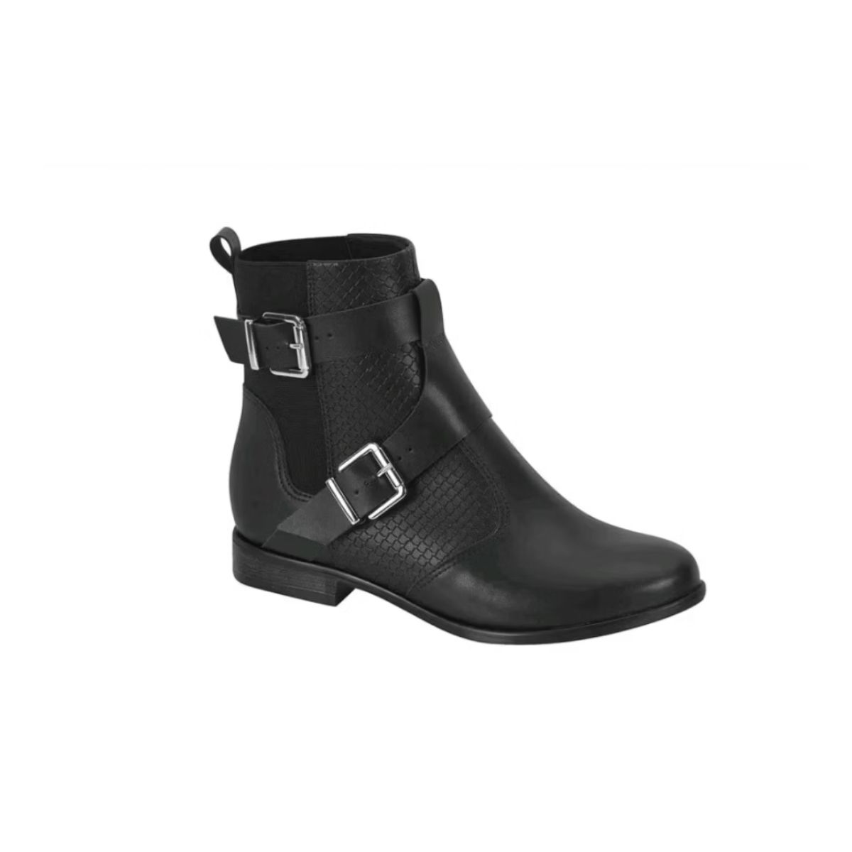 Bota Feminina Moleca Com Fivela Preta - Fátima Modas