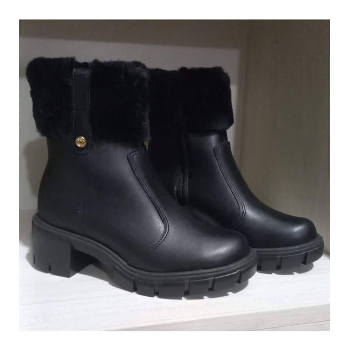 Bota Moleca 5338.108 Preto - Fátima Modas