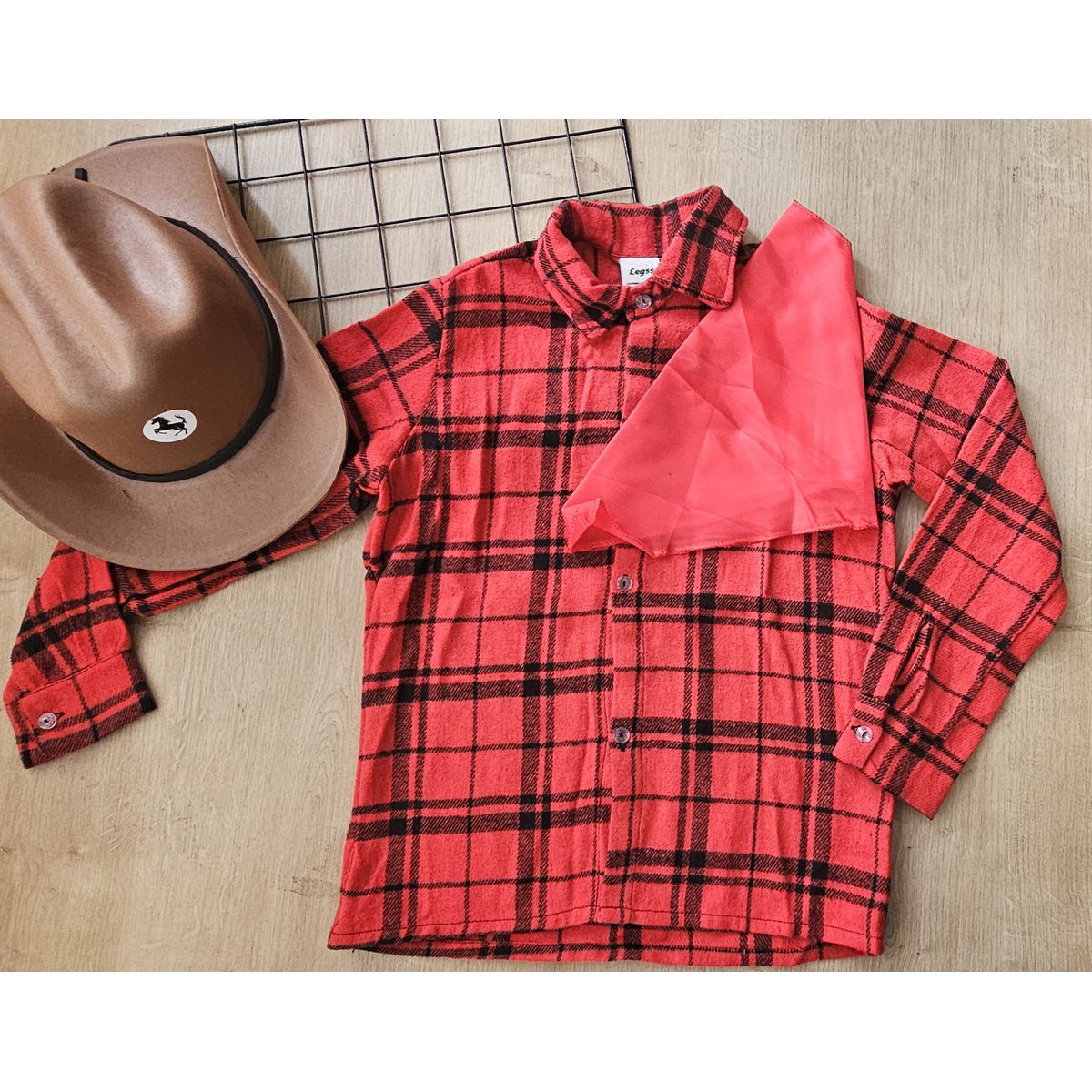 Camisa Xadrez Festa Junina São João Festival - Fátima Modas