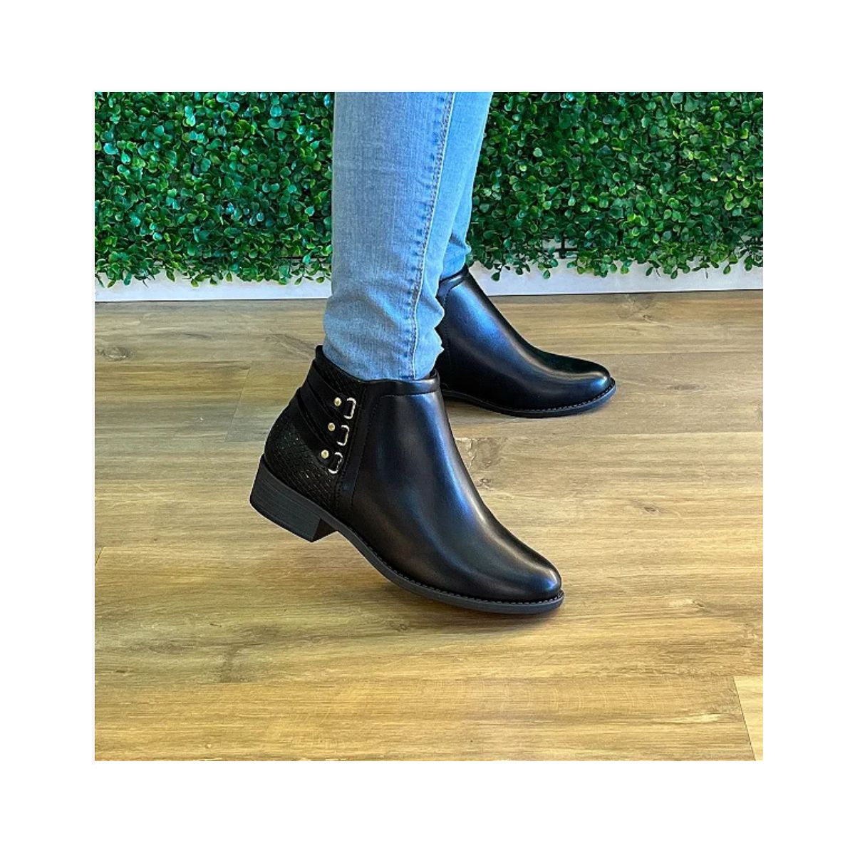 Bota Modare Preta 7057218 - Fátima Modas