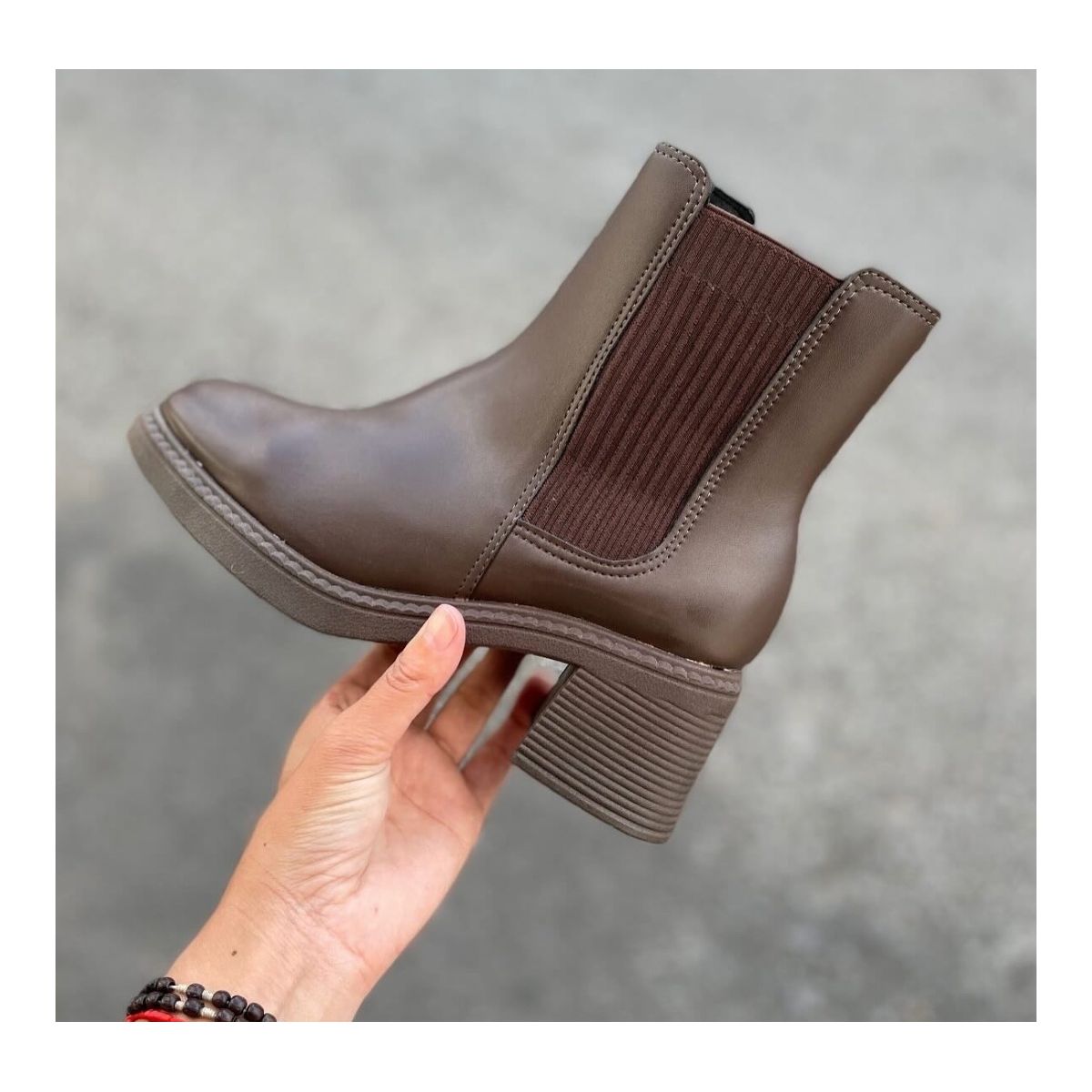 Bota Feminina Beira Rio CB Preta - 9082 - Fátima Modas