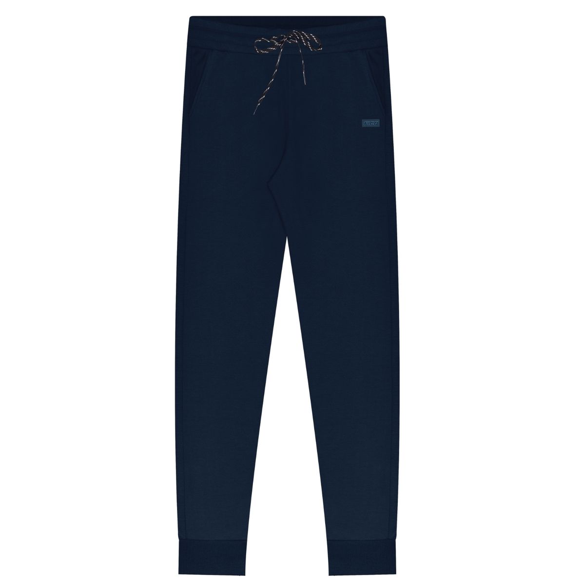Calça Slim Com Cadarço Em Moletom De Algodão Respo... - Fátima Modas
