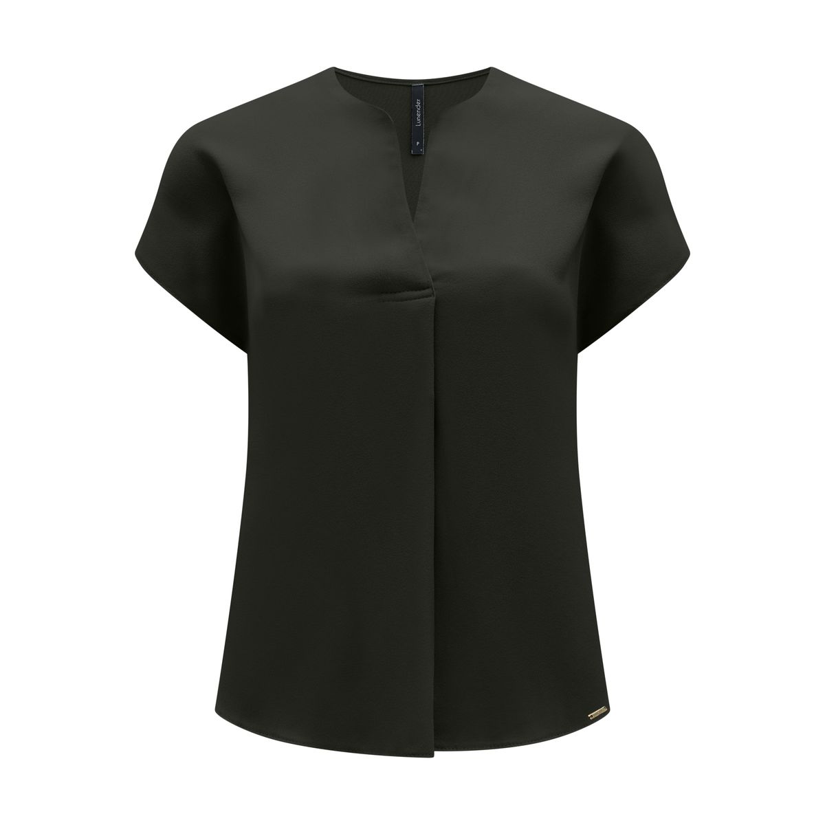 BLUSA TECIDO CREPE ZURIQUE PRETO - Fátima Modas