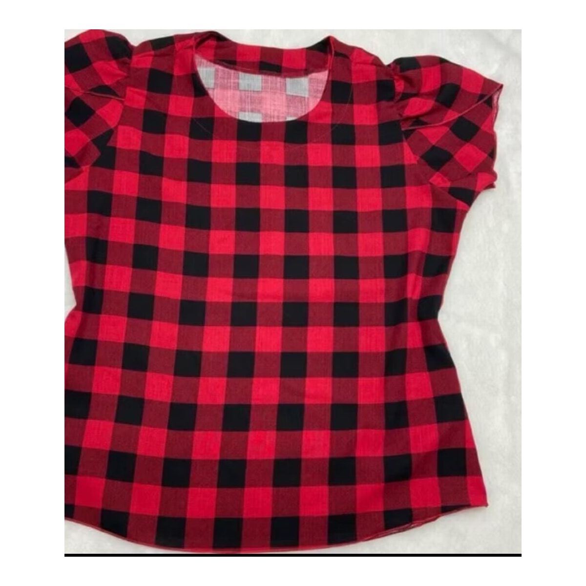 camiseta Xadrez - Fátima Modas